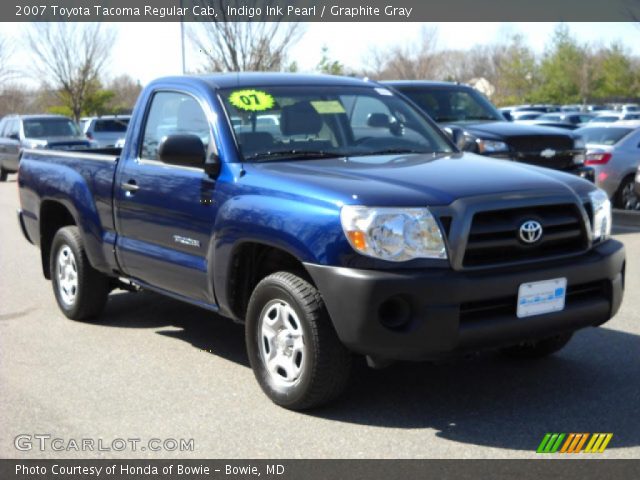 2007 Toyota Tacoma Regular Cab in Indigo Ink Pearl