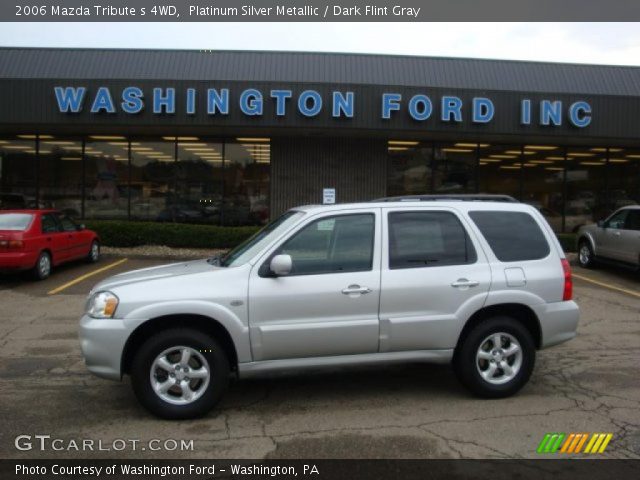 2006 Mazda Tribute s 4WD in Platinum Silver Metallic