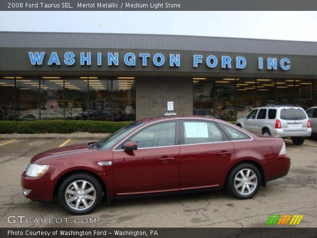 2008 Ford Taurus SEL in Merlot Metallic