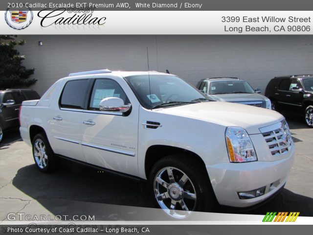 2010 Cadillac Escalade EXT Premium AWD in White Diamond