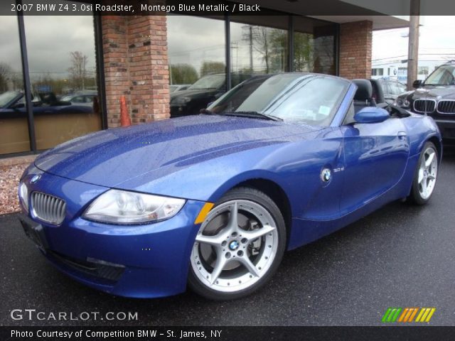 2007 BMW Z4 3.0si Roadster in Montego Blue Metallic