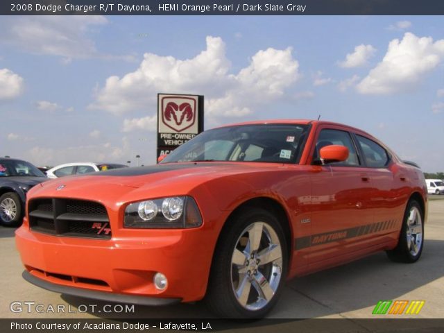2008 Dodge Charger R/T Daytona in HEMI Orange Pearl