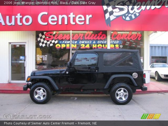 2006 Jeep Wrangler Unlimited 4x4 in Black