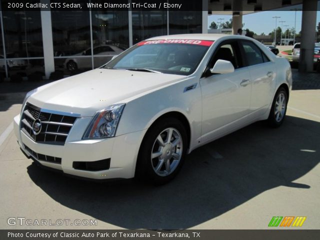 2009 Cadillac CTS Sedan in White Diamond Tri-Coat