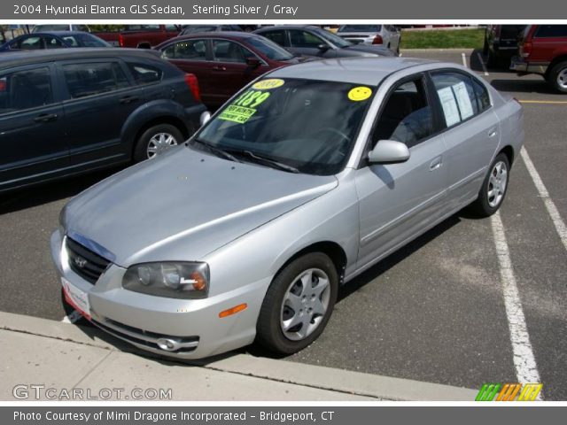 2004 Hyundai Elantra GLS Sedan in Sterling Silver