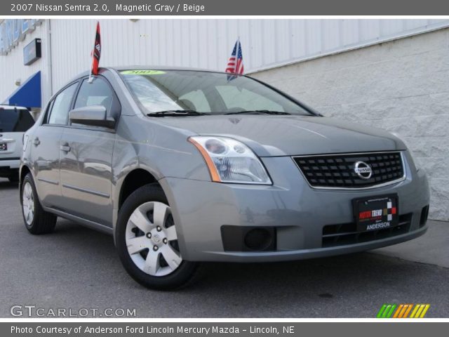 2007 Nissan Sentra 2.0 in Magnetic Gray