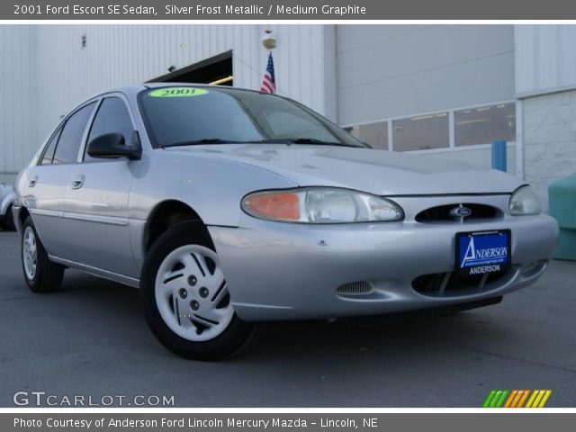 2001 Ford Escort SE Sedan in Silver Frost Metallic