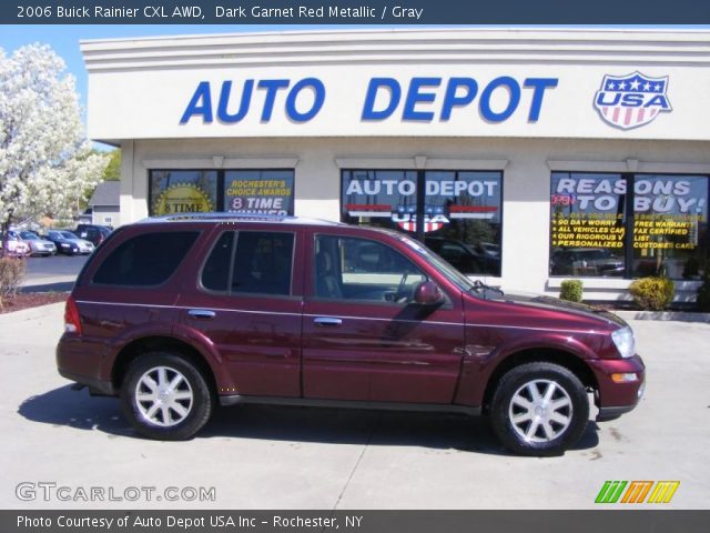 2006 Buick Rainier CXL AWD in Dark Garnet Red Metallic