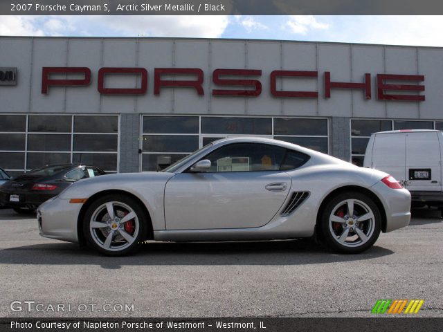 2007 Porsche Cayman S in Arctic Silver Metallic