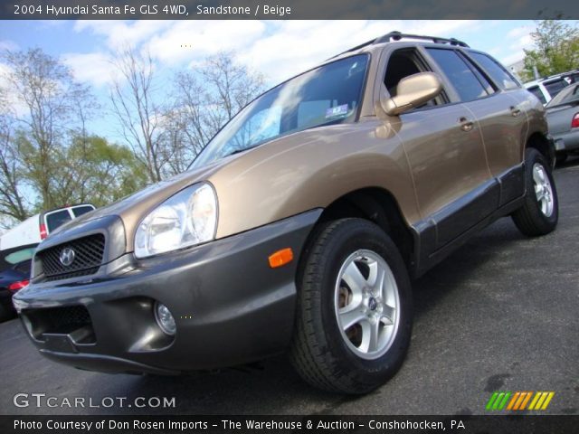 2004 Hyundai Santa Fe GLS 4WD in Sandstone