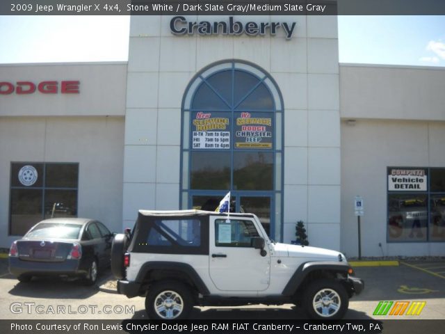 2009 Jeep Wrangler X 4x4 in Stone White