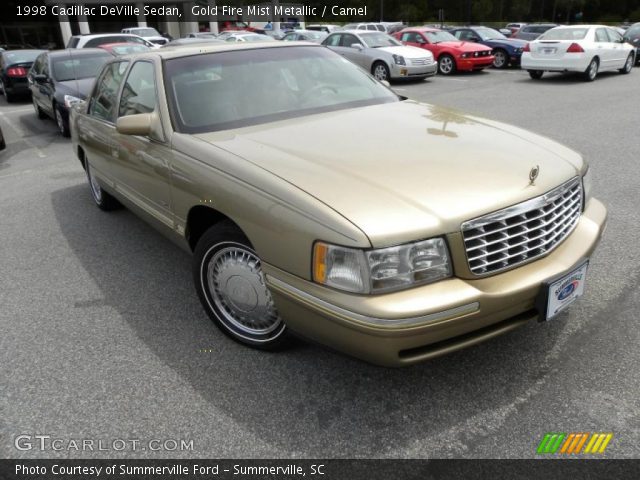 1998 Cadillac DeVille Sedan in Gold Fire Mist Metallic