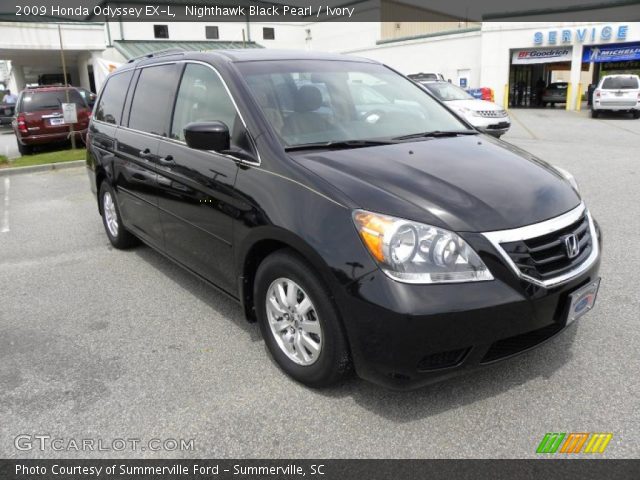 2009 Honda Odyssey EX-L in Nighthawk Black Pearl