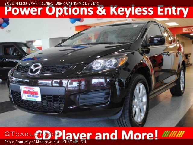 2008 Mazda CX-7 Touring in Black Cherry Mica