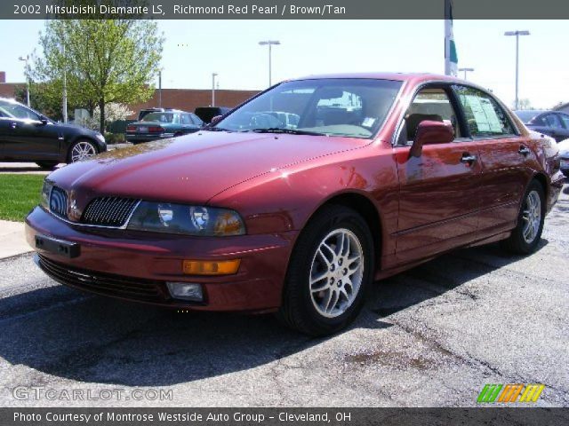 2002 Mitsubishi Diamante LS in Richmond Red Pearl