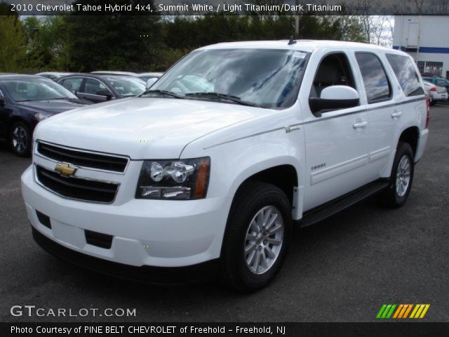 2010 Chevrolet Tahoe Hybrid 4x4 in Summit White