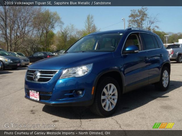 2009 Volkswagen Tiguan SE in Sapphire Blue Metallic