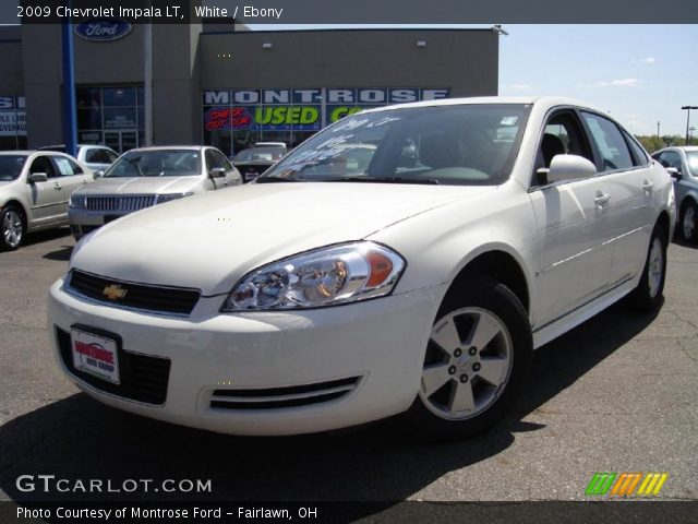 2009 Chevrolet Impala LT in White