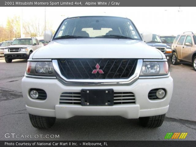 2001 Mitsubishi Montero Sport Limited 4x4 in Alpine White