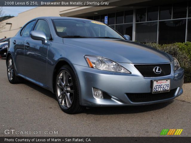 2008 Lexus IS 250 in Breakwater Blue Metallic