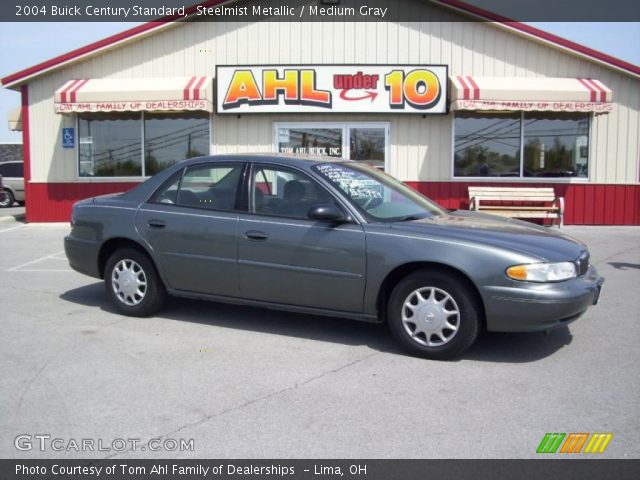 2004 Buick Century Standard in Steelmist Metallic