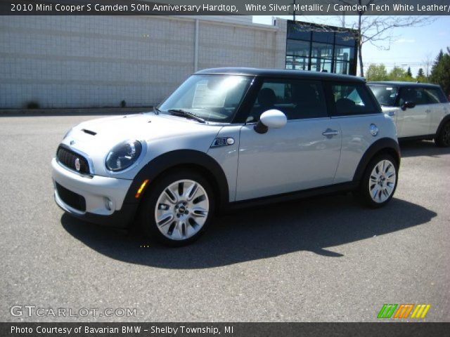 2010 Mini Cooper S Camden 50th Anniversary Hardtop in White Silver Metallic