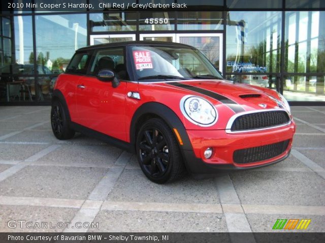 2010 Mini Cooper S Hardtop in Chili Red