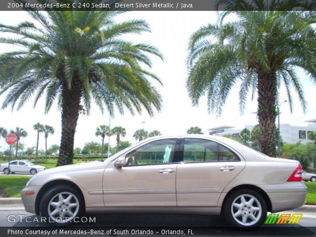 2004 Mercedes-Benz C 240 Sedan in Desert Silver Metallic
