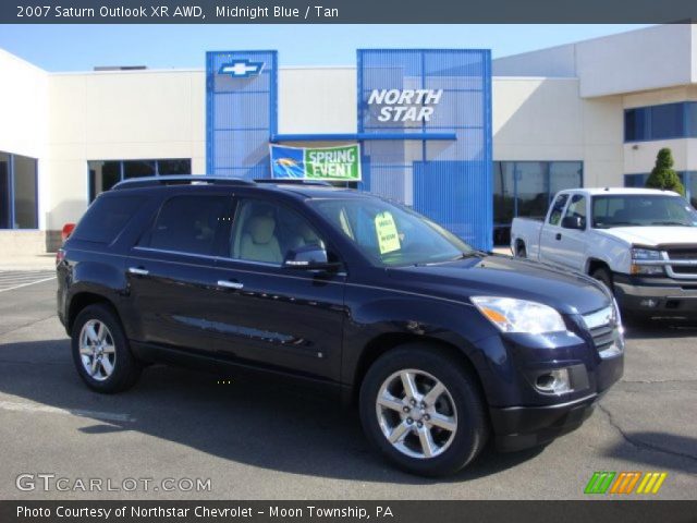 2007 Saturn Outlook XR AWD in Midnight Blue
