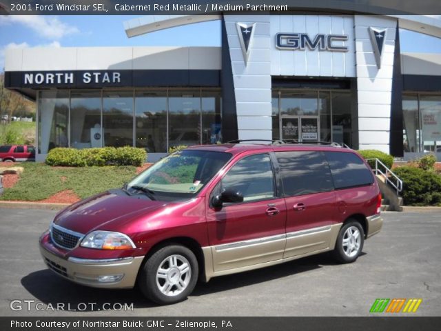 2001 Ford Windstar SEL in Cabernet Red Metallic