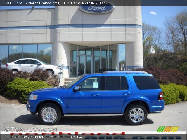 2010 Ford Explorer Limited 4x4 in Blue Flame Metallic