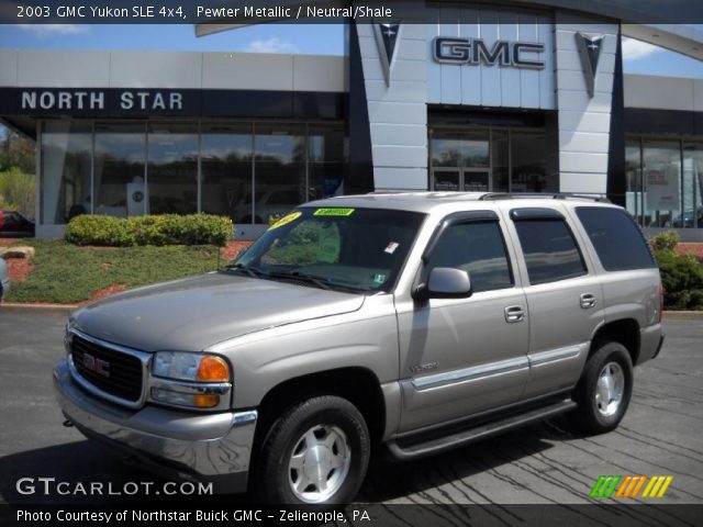 2003 GMC Yukon SLE 4x4 in Pewter Metallic