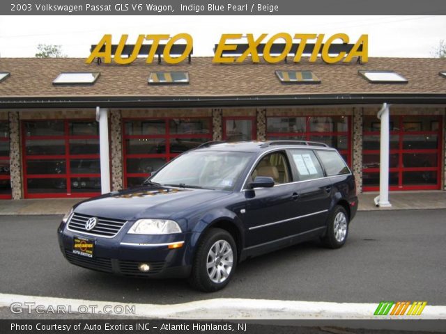 2003 Volkswagen Passat GLS V6 Wagon in Indigo Blue Pearl