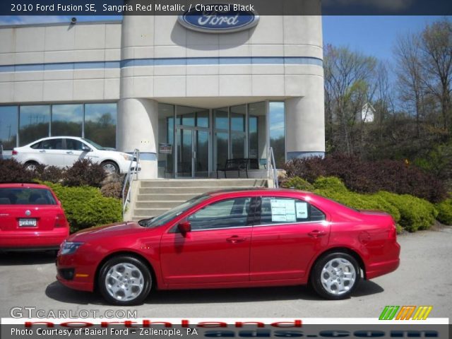 2010 Ford Fusion SE in Sangria Red Metallic