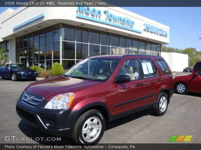 2006 Honda CR-V LX 4WD in Redondo Red Pearl