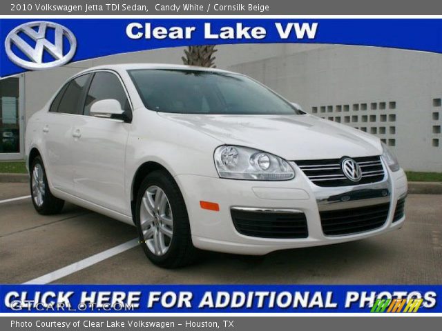 2010 Volkswagen Jetta TDI Sedan in Candy White