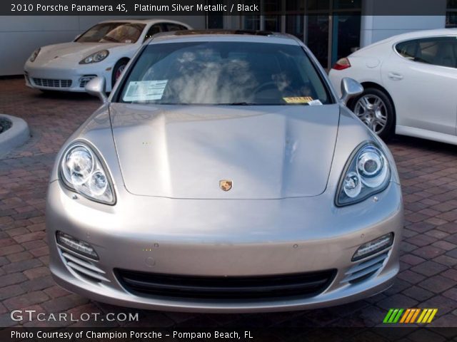 2010 Porsche Panamera 4S in Platinum Silver Metallic