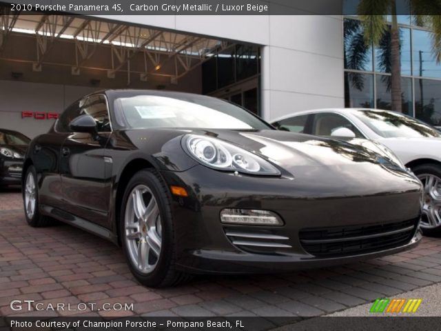 2010 Porsche Panamera 4S in Carbon Grey Metallic