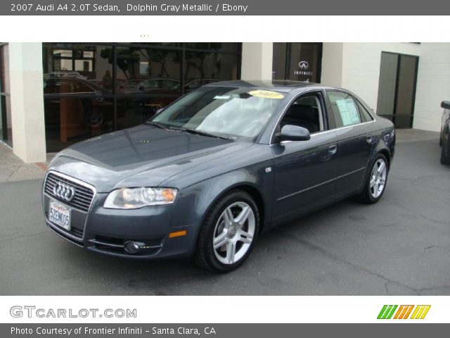 2007 Audi A4 2.0T Sedan in Dolphin Gray Metallic