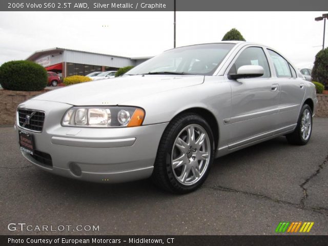 2006 Volvo S60 2.5T AWD in Silver Metallic