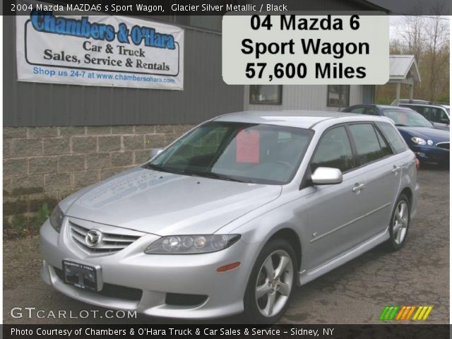 2004 Mazda MAZDA6 s Sport Wagon in Glacier Silver Metallic