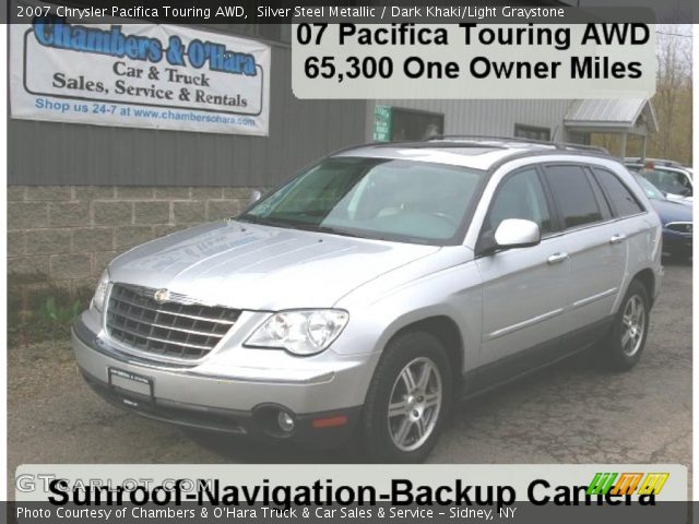 2007 Chrysler Pacifica Touring AWD in Silver Steel Metallic
