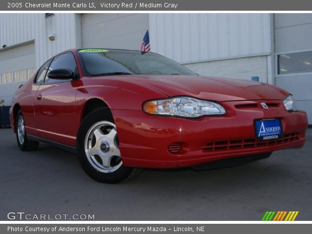 2005 Chevrolet Monte Carlo LS in Victory Red