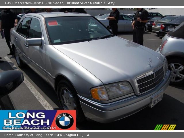 1997 Mercedes-Benz C 280 Sedan in Brilliant Silver Metallic