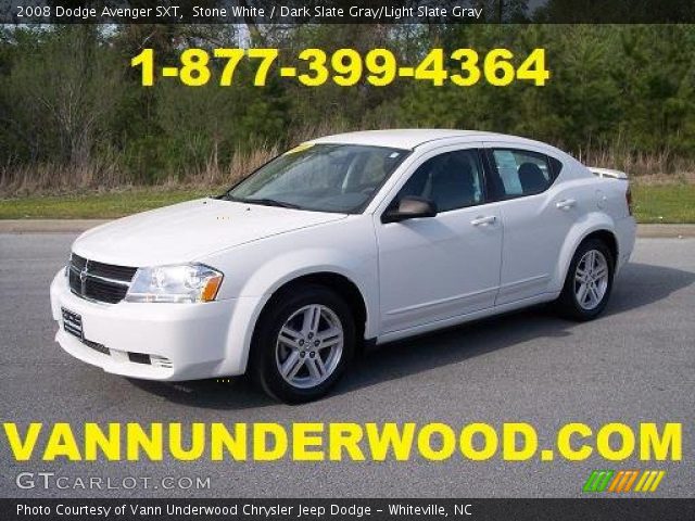 2008 Dodge Avenger SXT in Stone White
