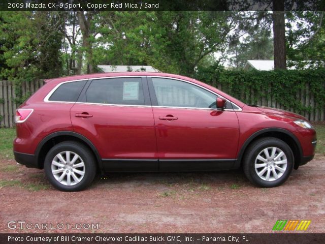 2009 Mazda CX-9 Sport in Copper Red Mica