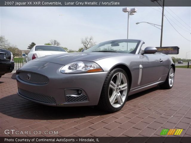 2007 Jaguar XK XKR Convertible in Lunar Grey Metallic