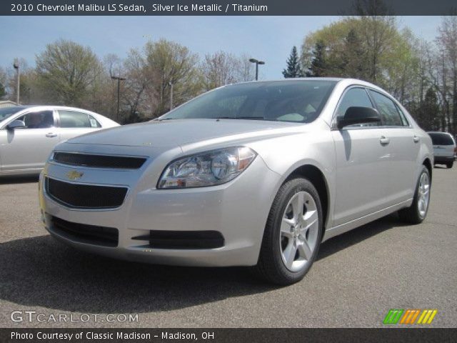 2010 Chevrolet Malibu LS Sedan in Silver Ice Metallic