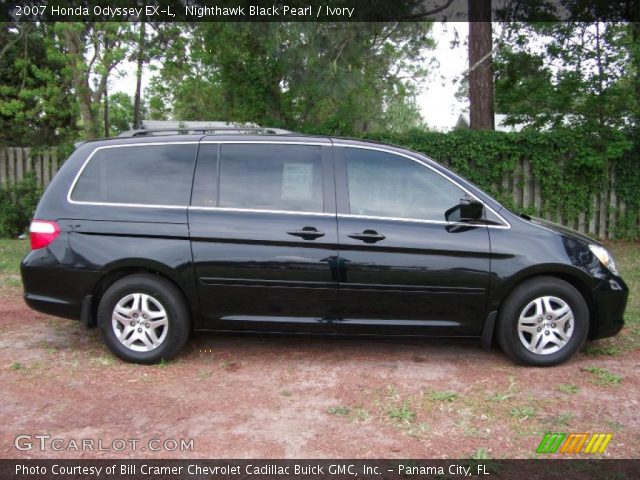 2007 Honda Odyssey EX-L in Nighthawk Black Pearl