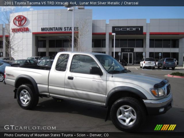 2001 Toyota Tacoma V6 TRD Xtracab 4x4 in Lunar Mist Silver Metallic